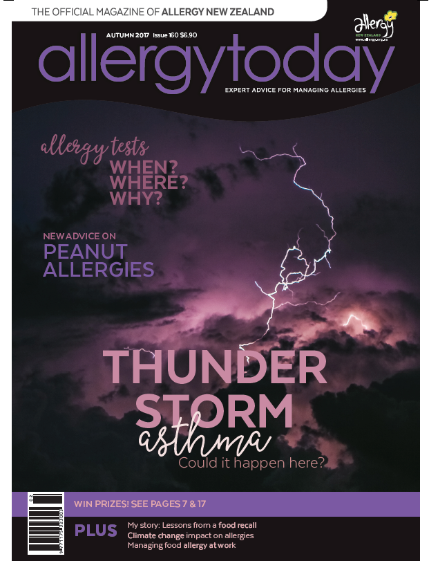 Cover Allergy Today Autumn Issue 2017